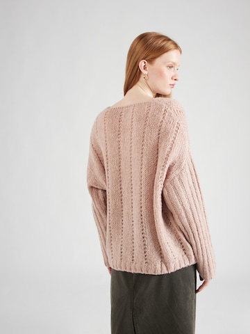 Sublevel Pullover i pink