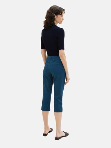 TOM TAILOR Slimfit Broek in Blauw