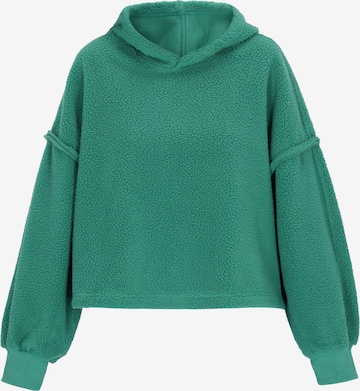 myMo ATHLSR Collegepaita 'Back To School' värissä vihreä: etupuoli