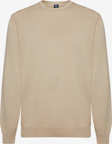 Boggi Milano Sweater in Beige: front