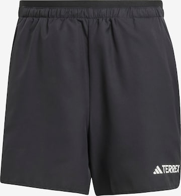 regular Pantaloni per outdoor 'Multi' di ADIDAS TERREX in nero: frontale