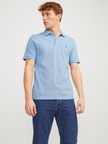 JACK & JONES Poloshirt 'JJEPaulos' in Blau: Vorderseite