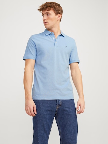 T-Shirt 'Paulos' JACK & JONES en bleu : devant