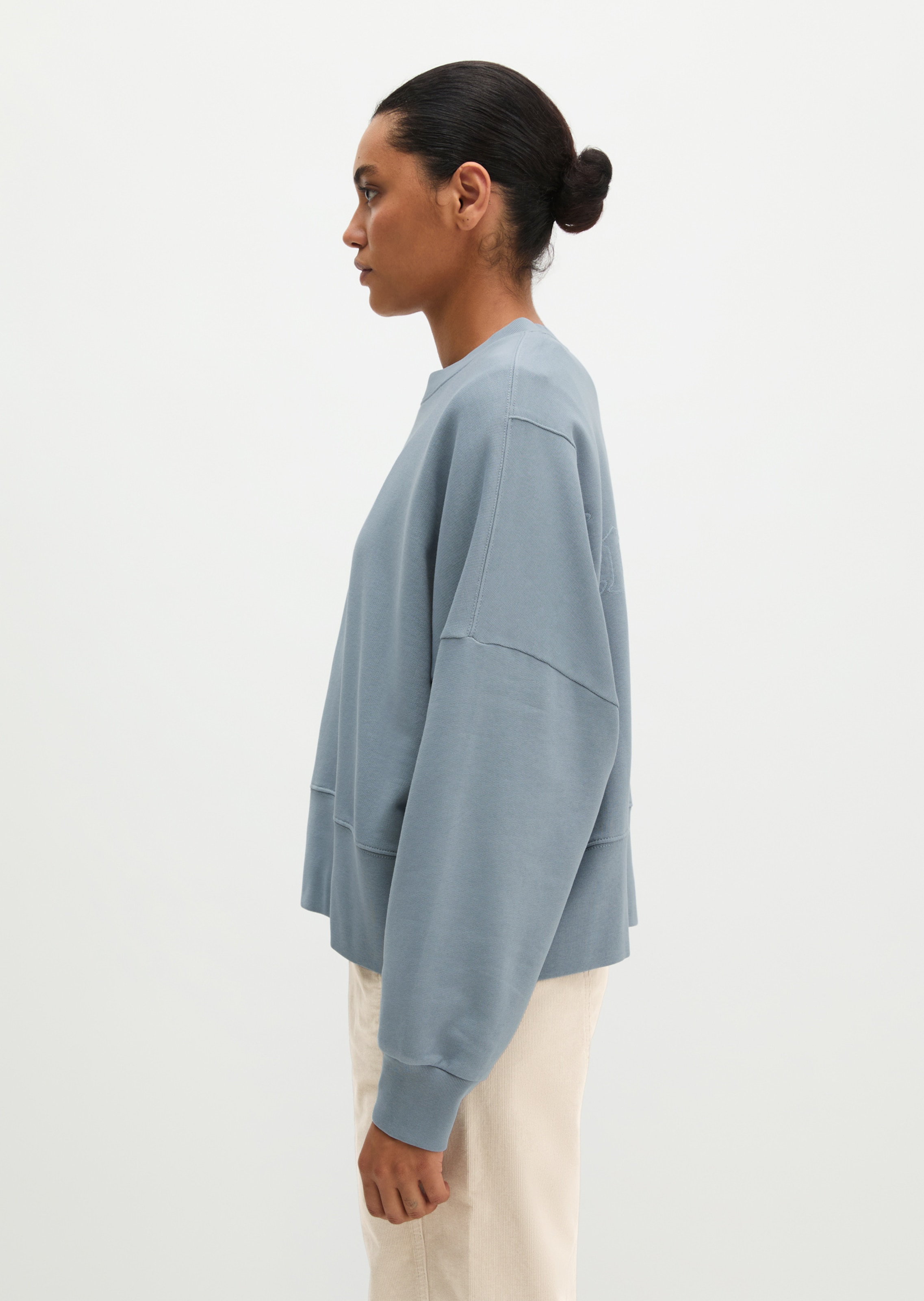 Marc O'Polo Sweatshirt in Blauw