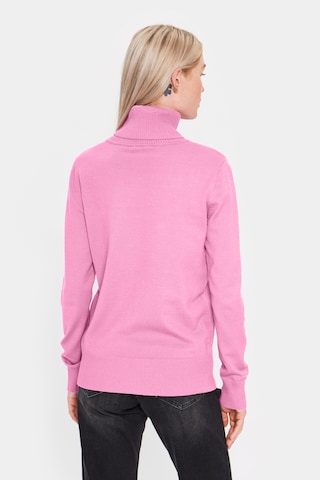 SAINT TROPEZ Pullover in Pink