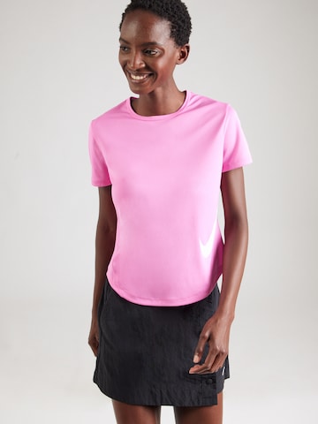 Maglia funzionale 'TEMPO SWSH' di NIKE in rosa: frontale