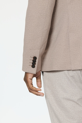 Matinique Comfort fit Blazer 'MAcharles' in Beige