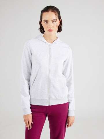 4F Sportsweatjacke in Grau: Vorderseite