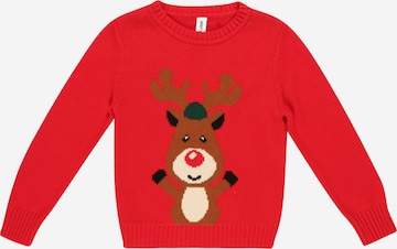 ABOUT YOU Sweater 'Marou' in Red: front