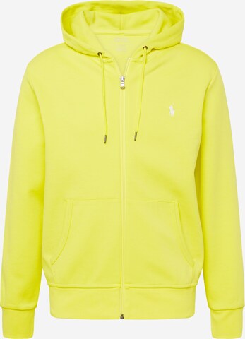 Polo Ralph Lauren Sweatjacke in Gelb: predná strana