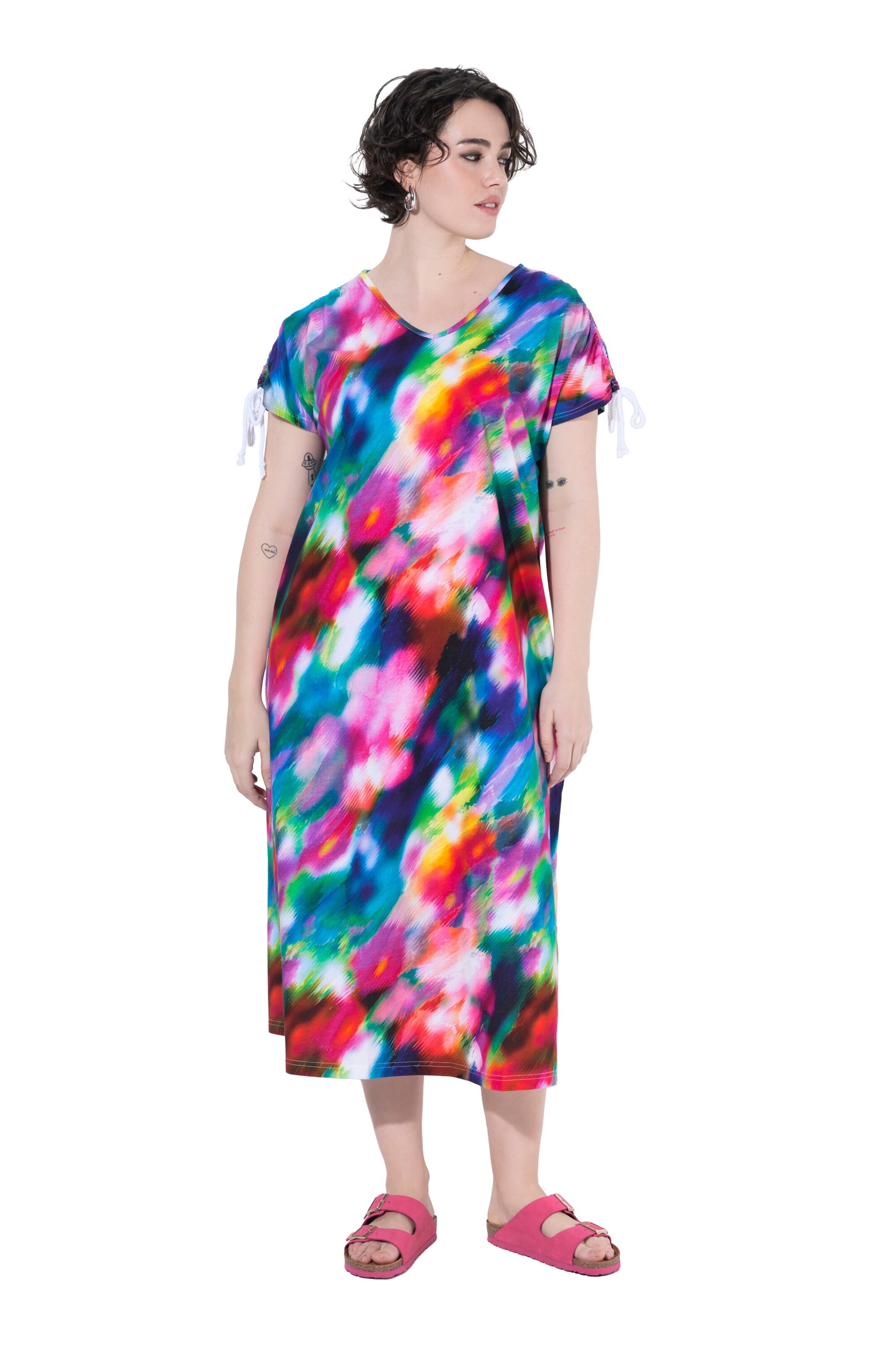 Ulla Popken Kleid in Mischfarben
