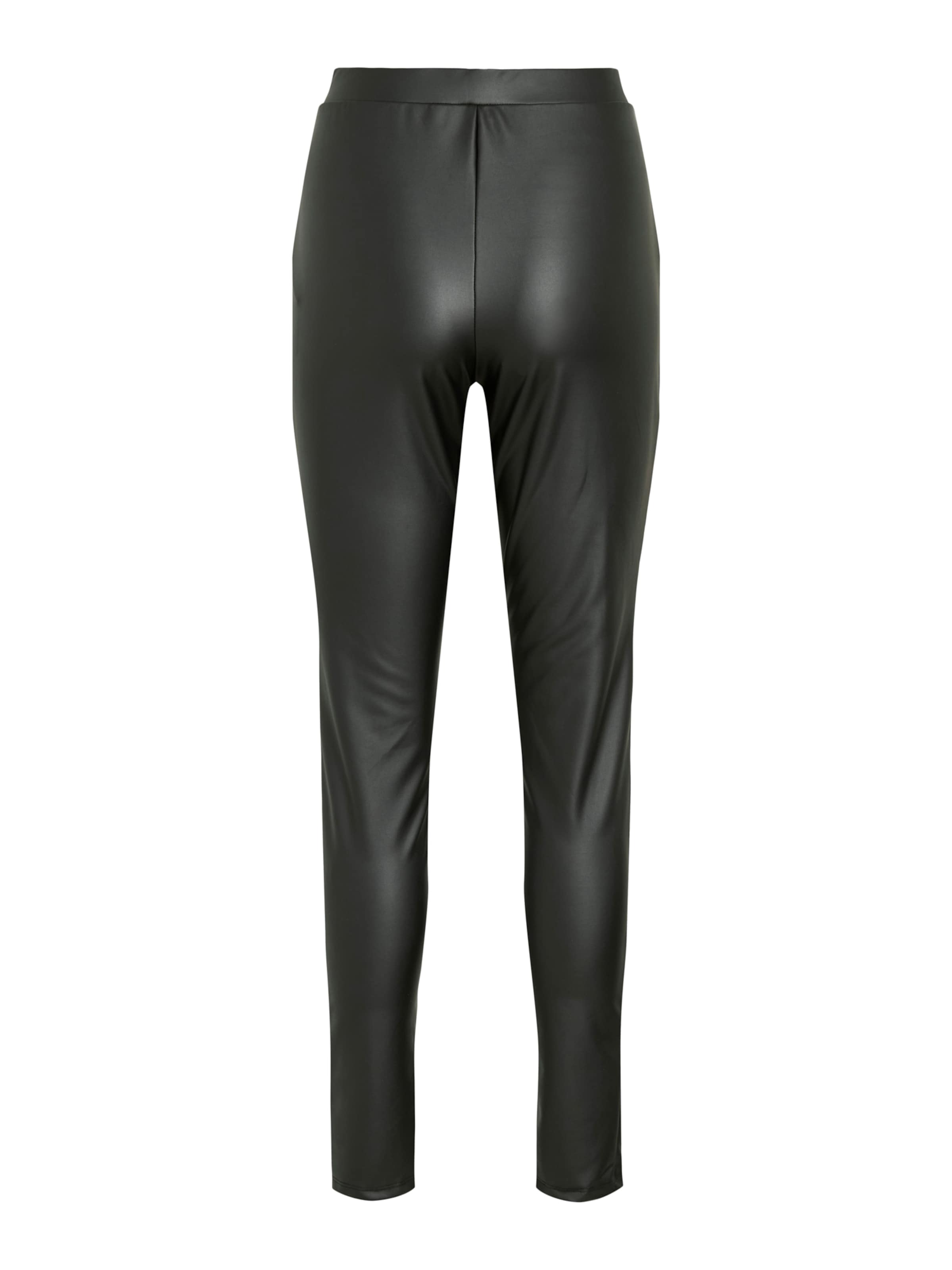 VILA - Slimfit Pantalón 'VISAFFRON' en negro