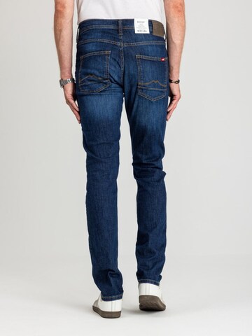 Slimfit Jeans 'Męskie Spodnie jeansowe Mustang Style Vegas Slim Denim Blue 1018073 5000 882' di MUSTANG in blu