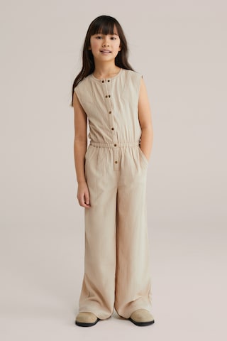 WE Fashion Overall in Beige