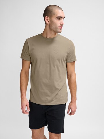 T-Shirt fonctionnel 'ACTIVE' Hummel en gris : devant