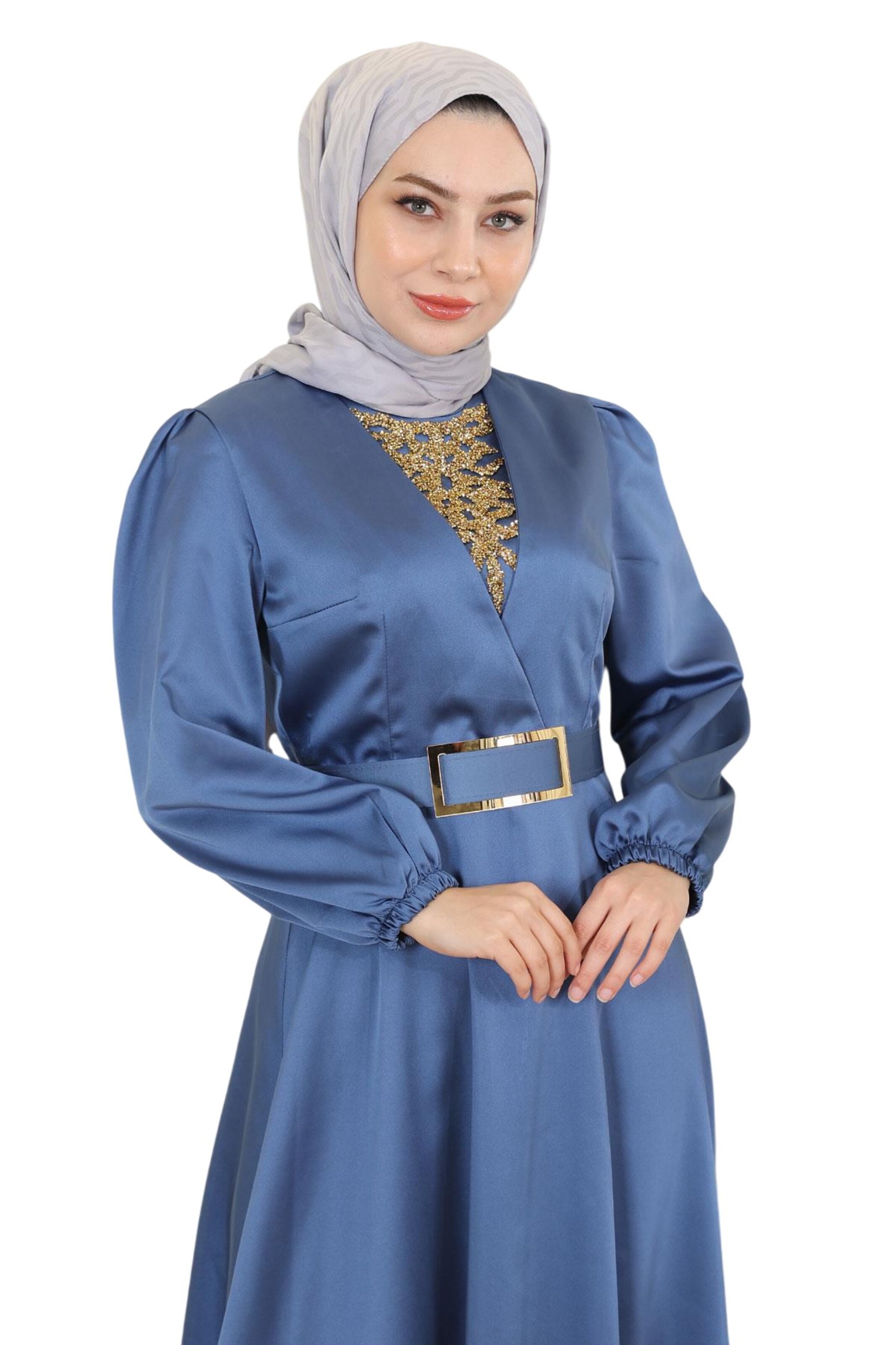 MODAMIHRAM Evening dress in Blue