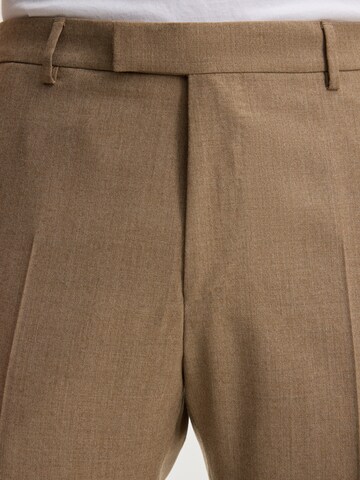 Coupe slim Pantalon à plis 'Blayr' JOOP! en beige