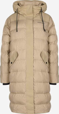 Didriksons Outdoor Coat 'Fay' in Beige: front