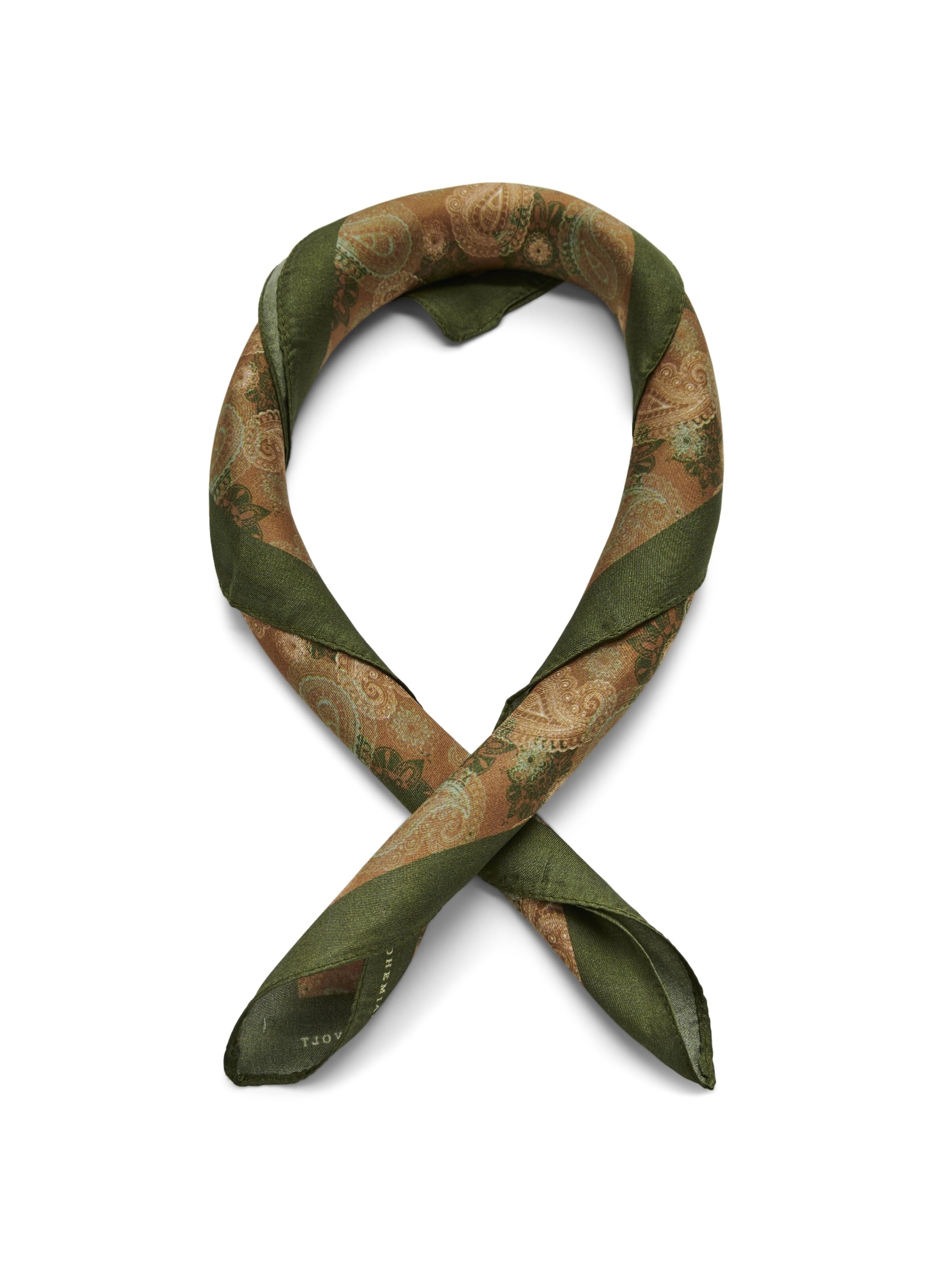 Bohemian Revolt Scarf 'Brux' in Brown: front