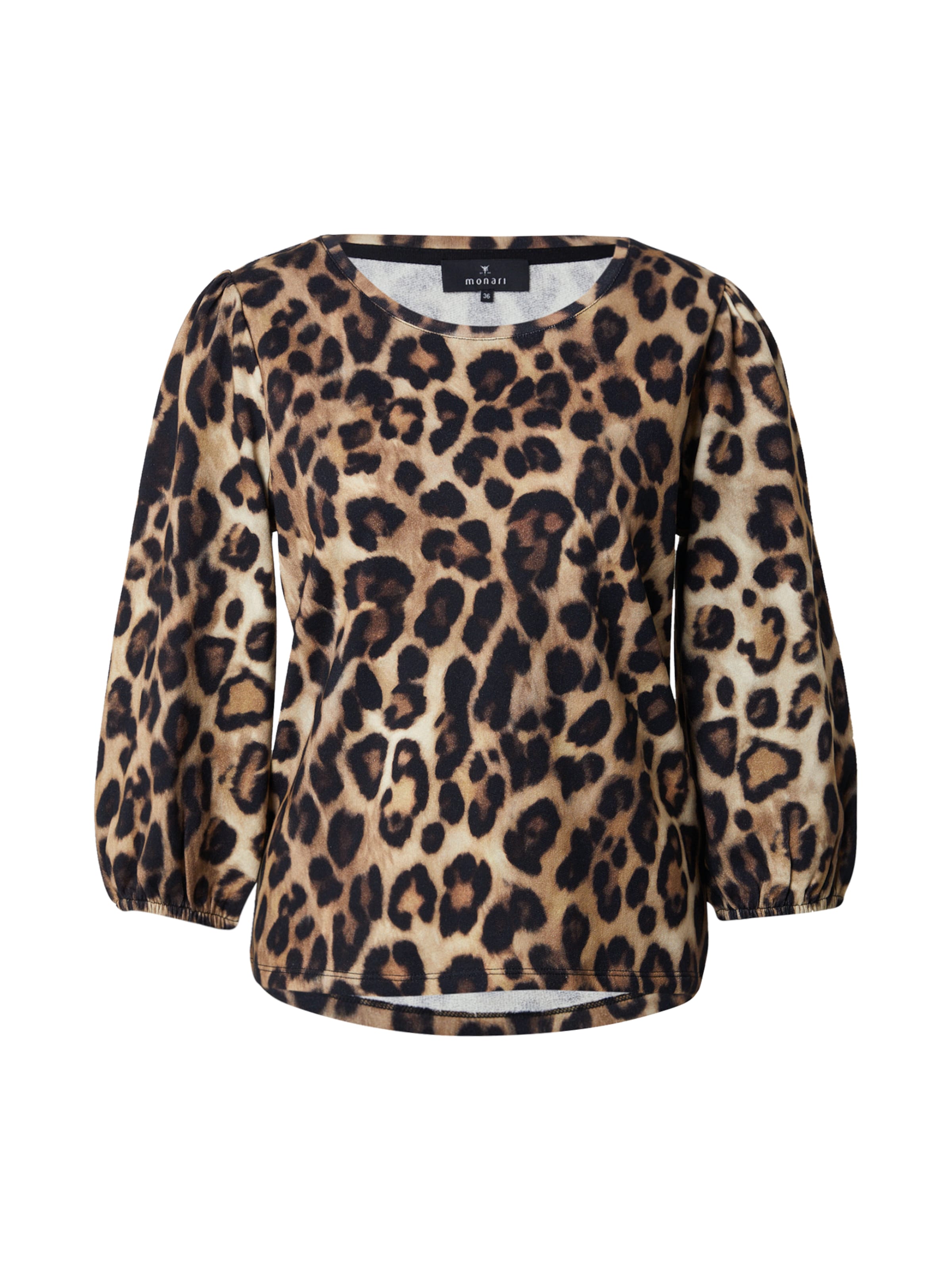 monari Blusa en chocolate / marrón claro / negro, Vista del producto