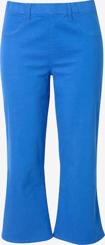 Ulla Popken Jeans in Blauw: voorkant