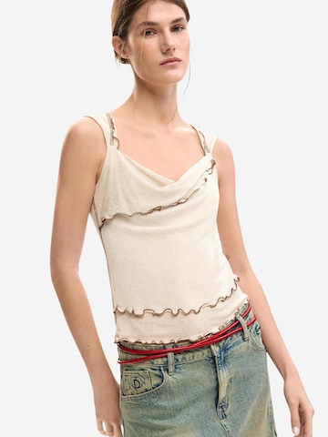 Desigual - Top 'TS_VILNA 26SWTK24' en beige