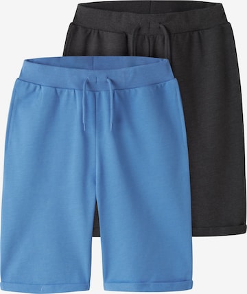 TWO SOON Pants in Blue: front