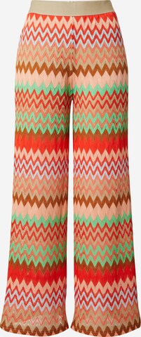 GARCIA Loose fit Pants in Mixed colors: front