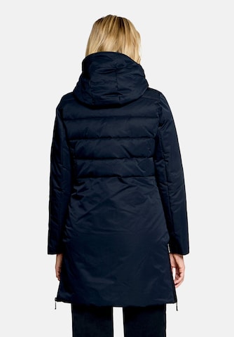 Amber & June Winterjacke Kunstdaune in Blau