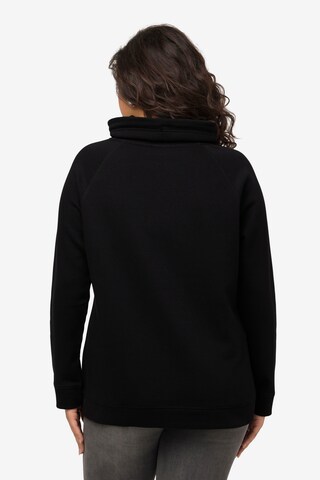 Ulla Popken Sweatshirt in Schwarz