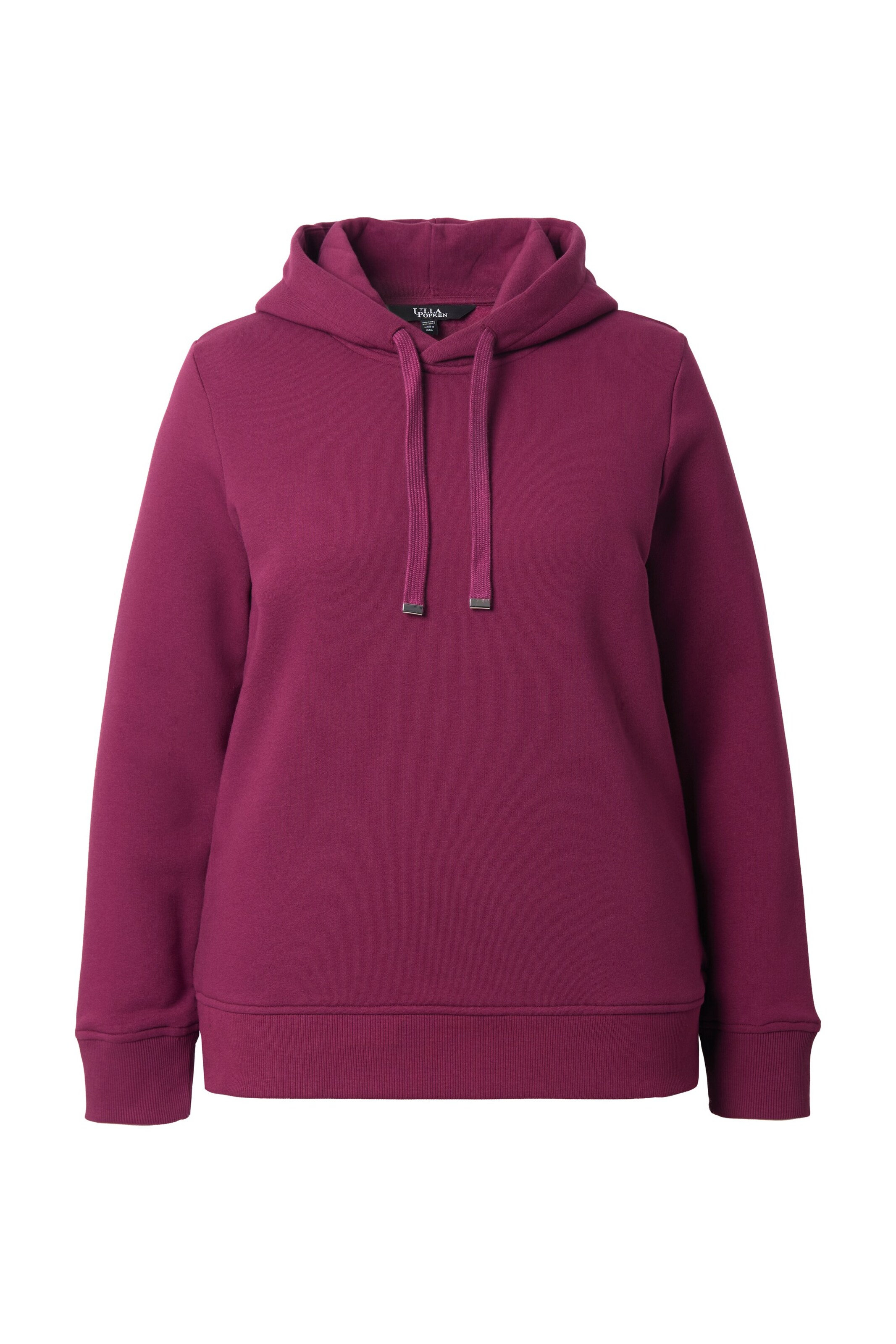 Ulla Popken Sweatshirt in Purple: front