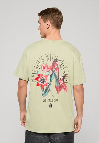 T-Shirt 'Paradise Bird' Just Rhyse en vert : devant