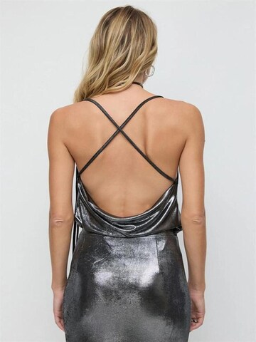 No Matter What Top in Silber