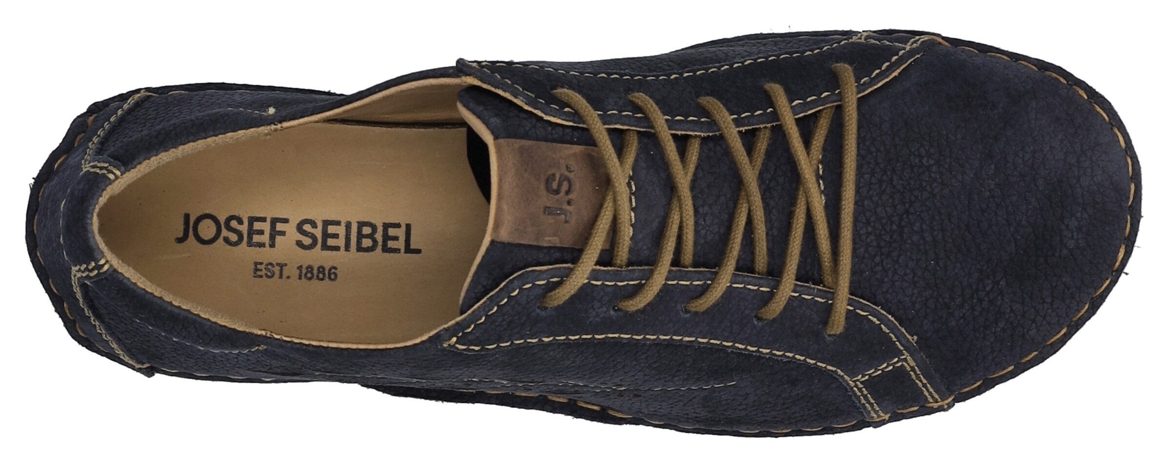 JOSEF SEIBEL Schnürschuh in Blau