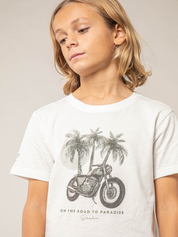 T-Shirt 'Sunderland' Deeluxe en blanc