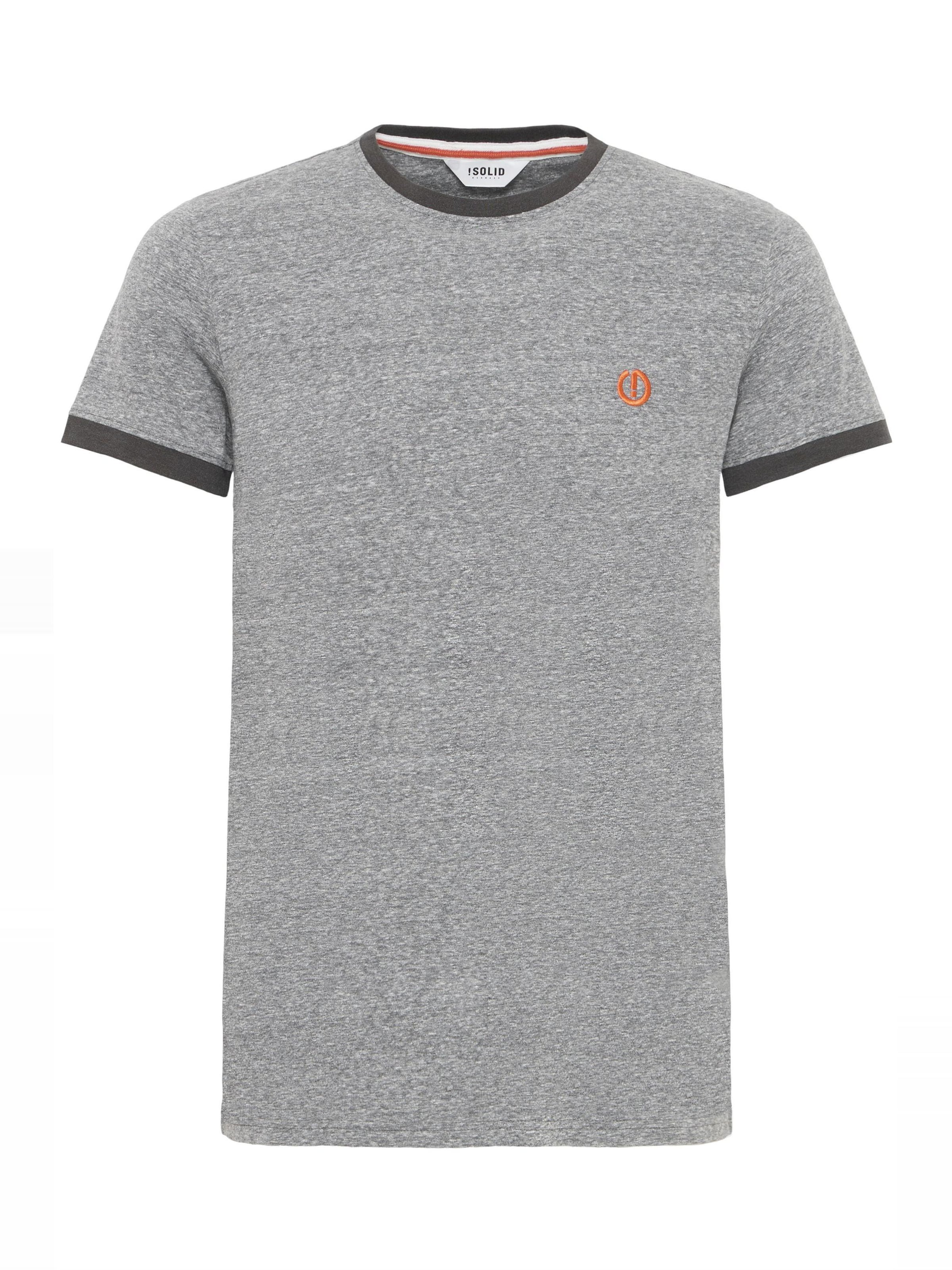 !Solid Shirt 'Benn' in Grijs: voorkant