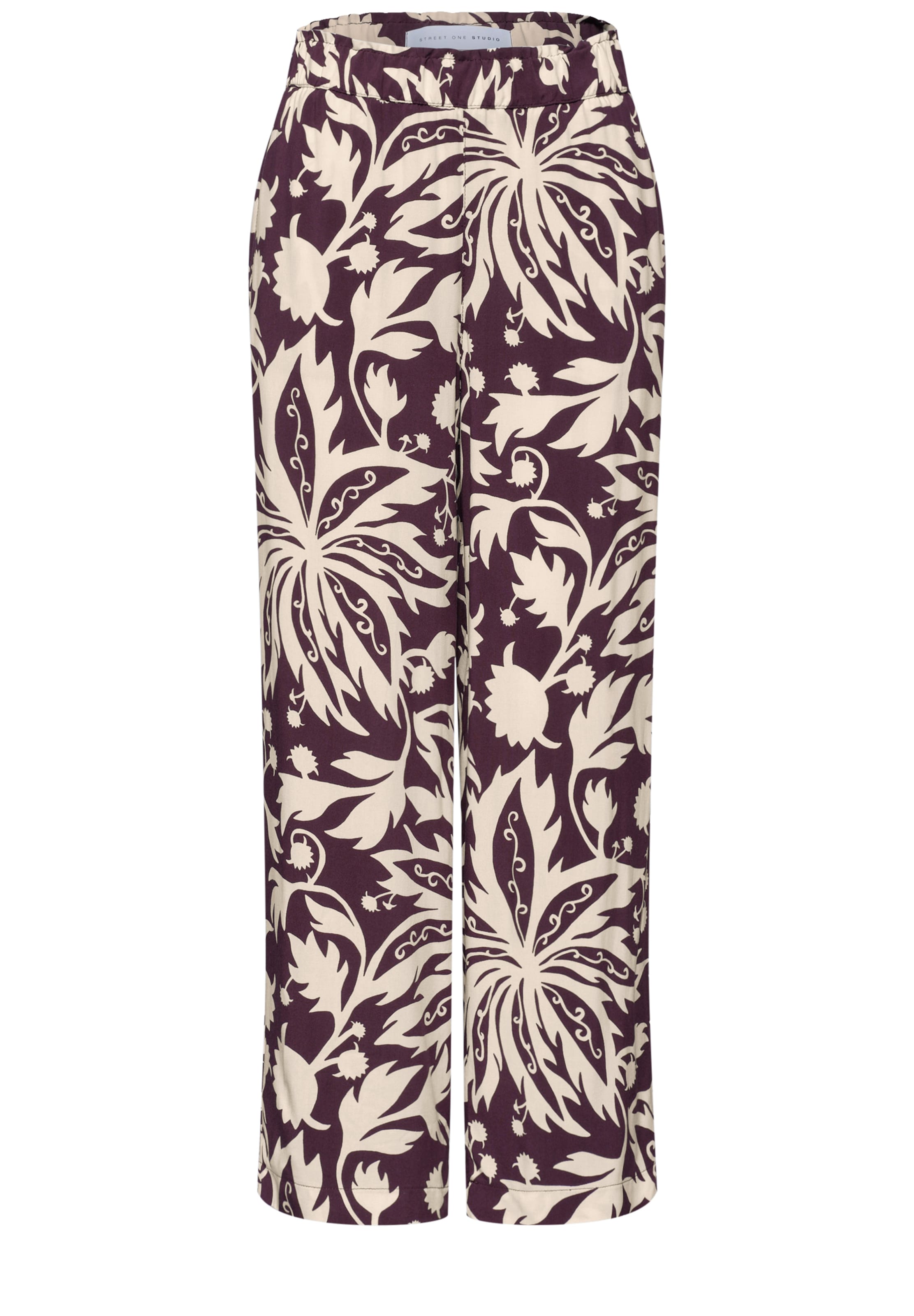 Street One Studio Hose in Lila: Vorderseite
