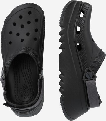 melns Crocs Gumijas čības 'Hiker Xscape'