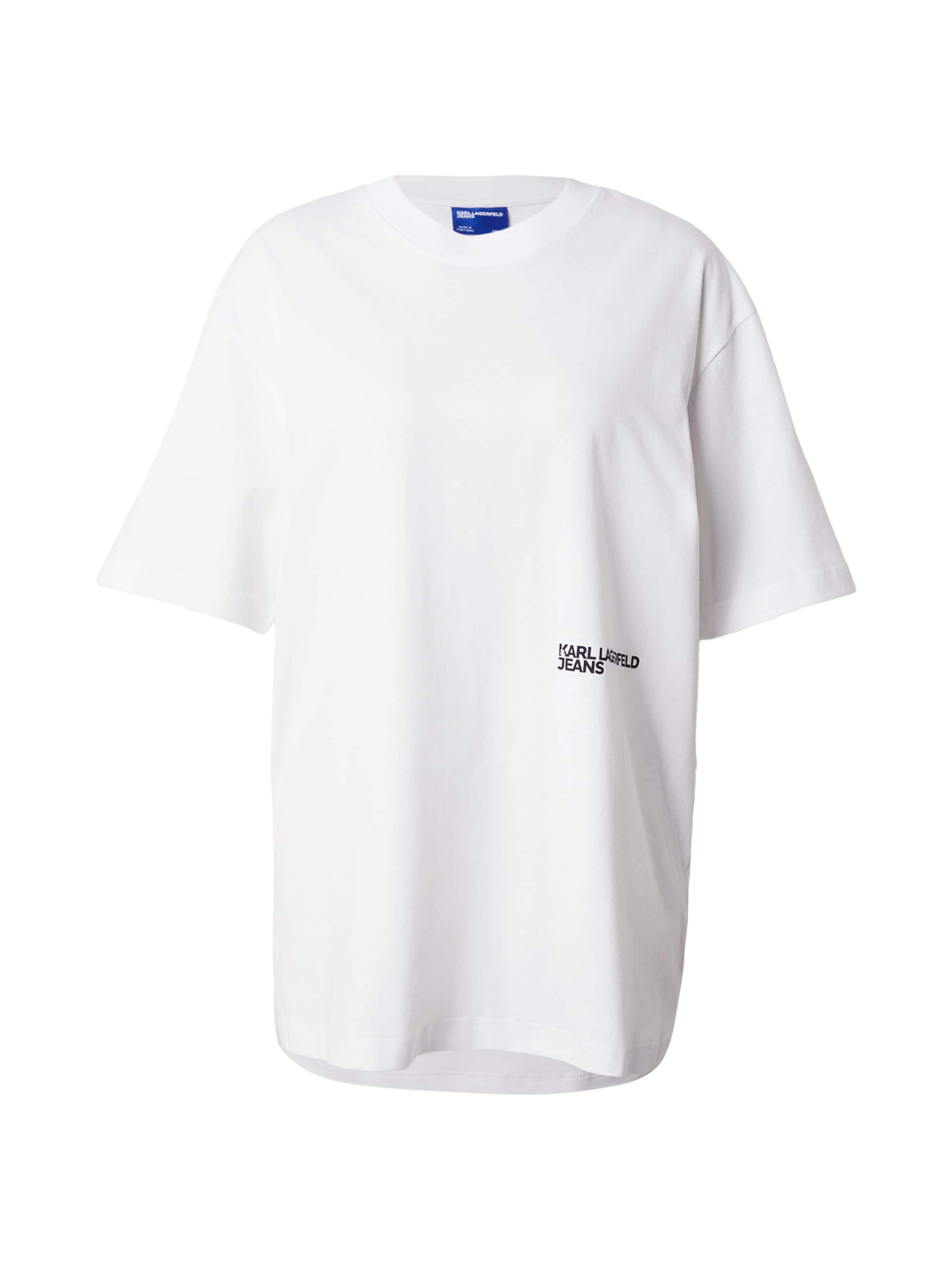 KARL LAGERFELD JEANS Póló - fehér: elől