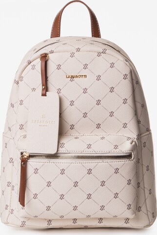 Lazarotti Backpack 'Palermo' in Beige: front