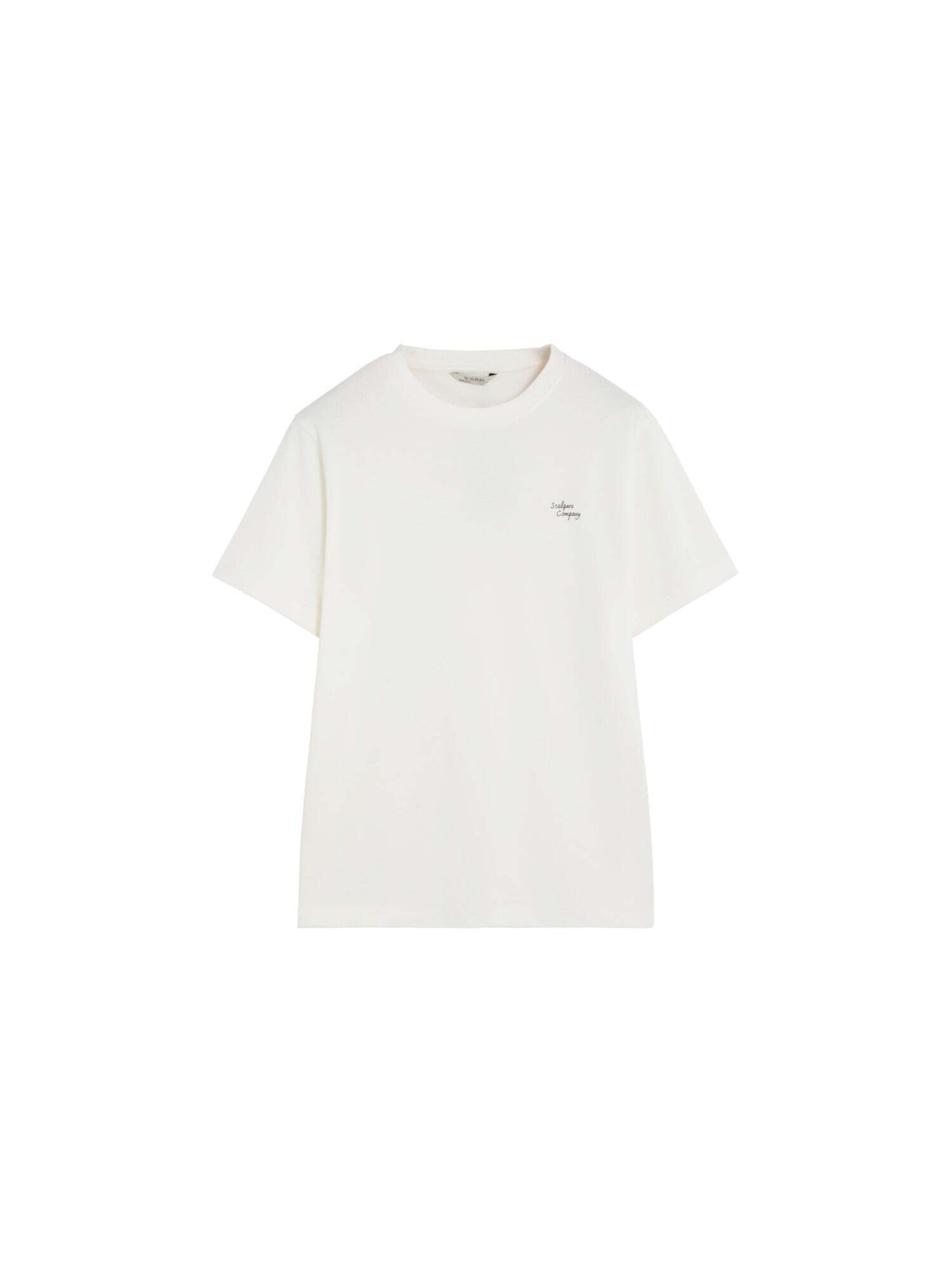 Scalpers Shirt ' ' in Wit: voorkant