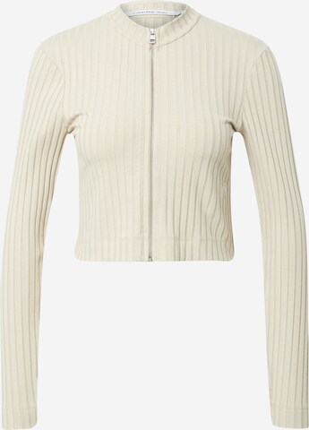 Calvin Klein Jeans Strickjacke in Beige: predná strana