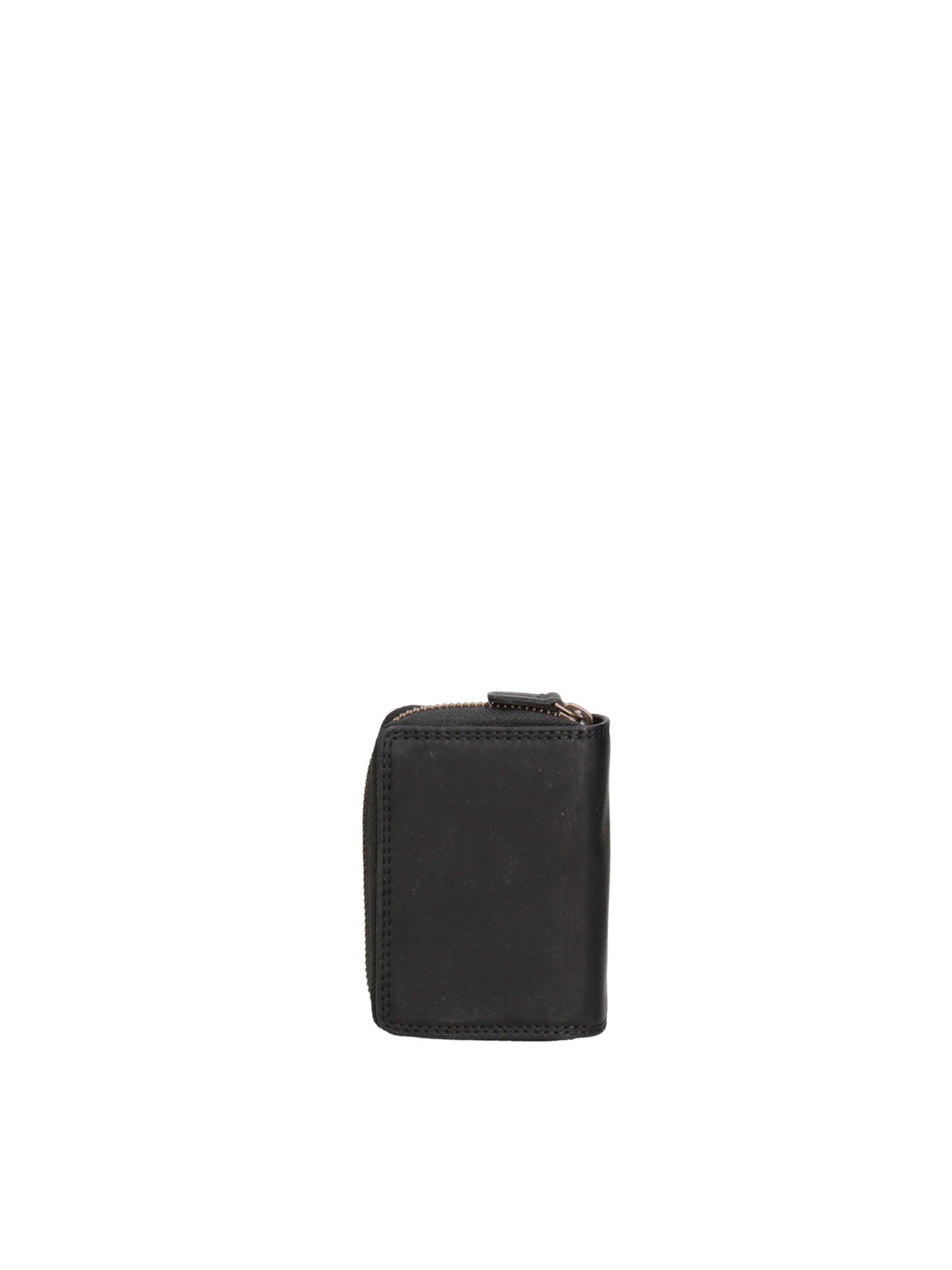 HILL BURRY Wallet in Black: front