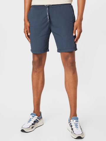 Hailys Men Regular Pants 'Jesse' in Blue: front