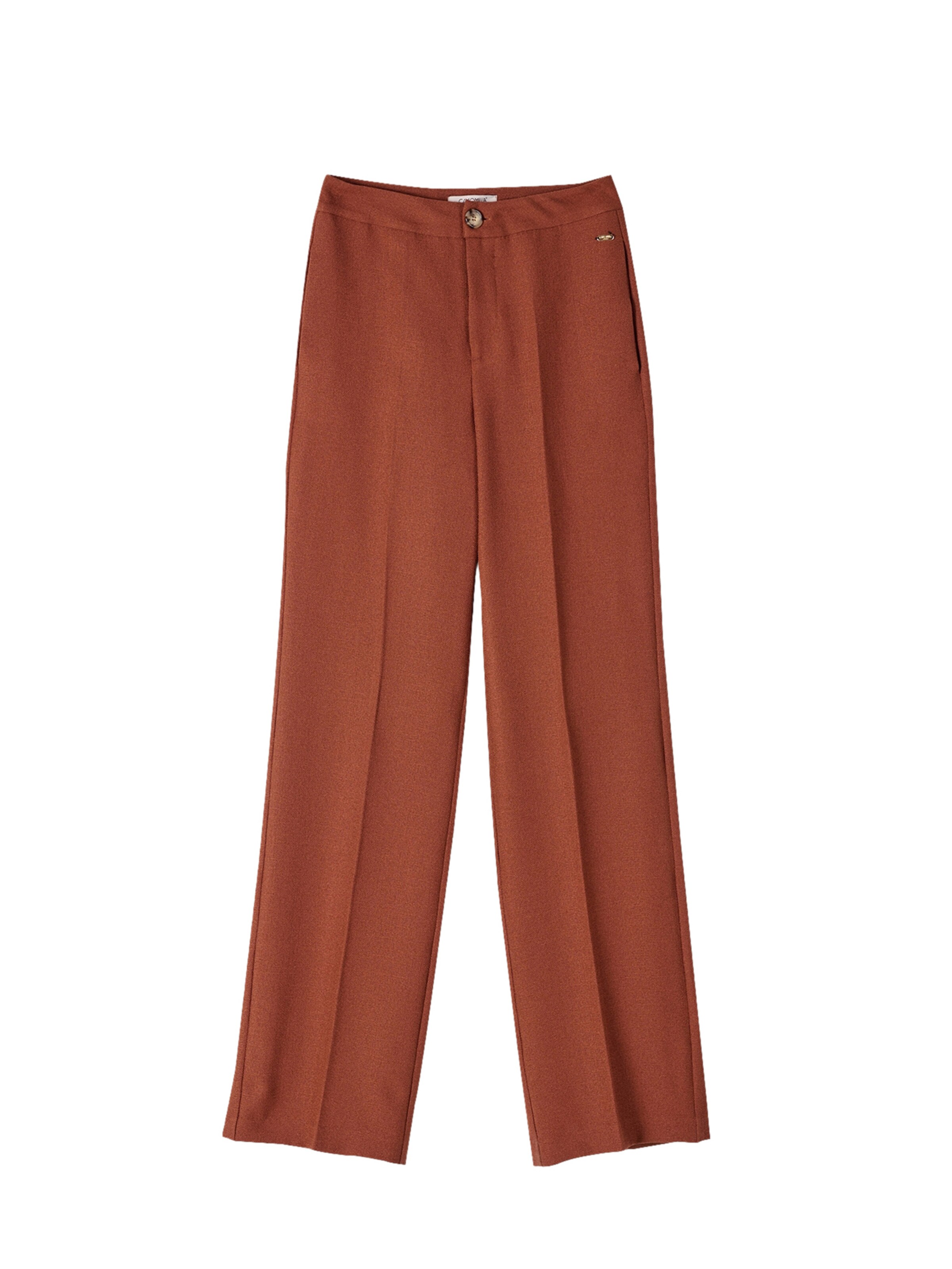 Baggy Pantalon Camomilla Italia en marron : devant