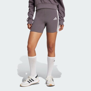 Skinny Pantaloni sportivi 'Essentials' di ADIDAS SPORTSWEAR in grigio: frontale