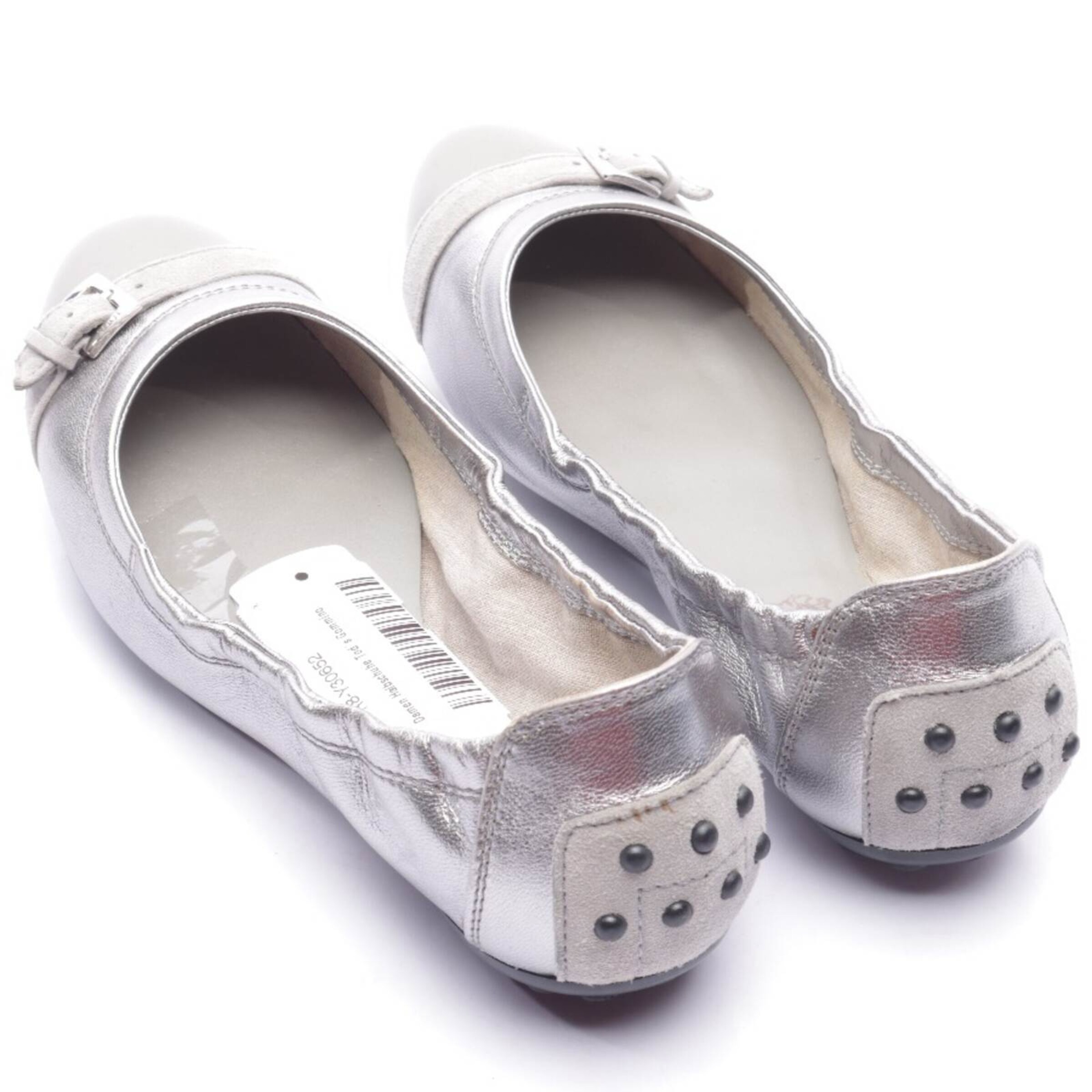 Tod's Flats & Loafers in 35,5 in Grey