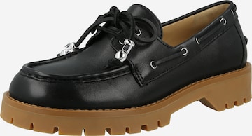 MICHAEL Michael Kors Mokkasiina 'KENNY' värissä musta: etupuoli