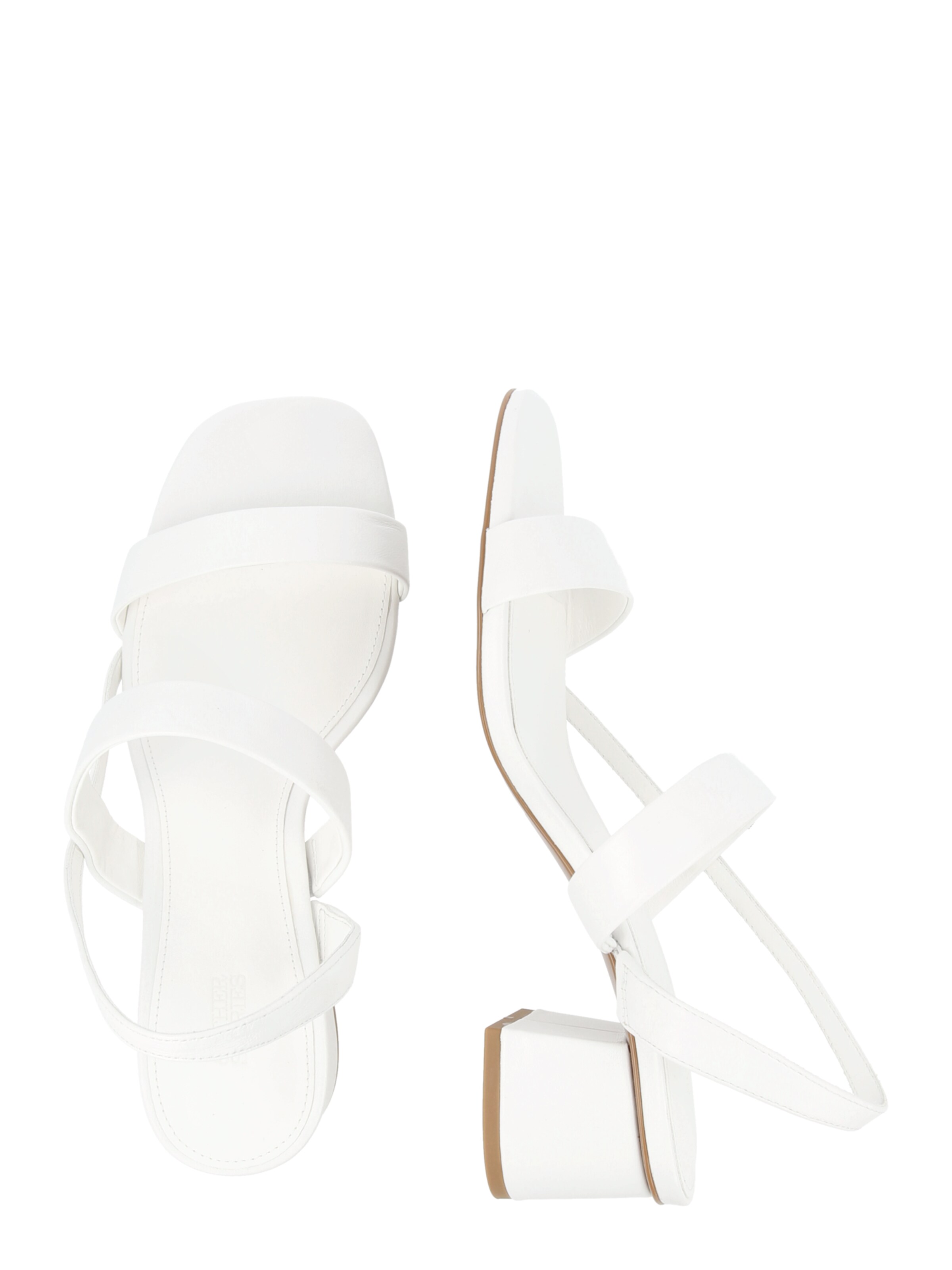 & Other Stories Sandali s paščki | bela barva