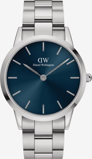Daniel Wellington Uhr in blau / silber, Produktansicht